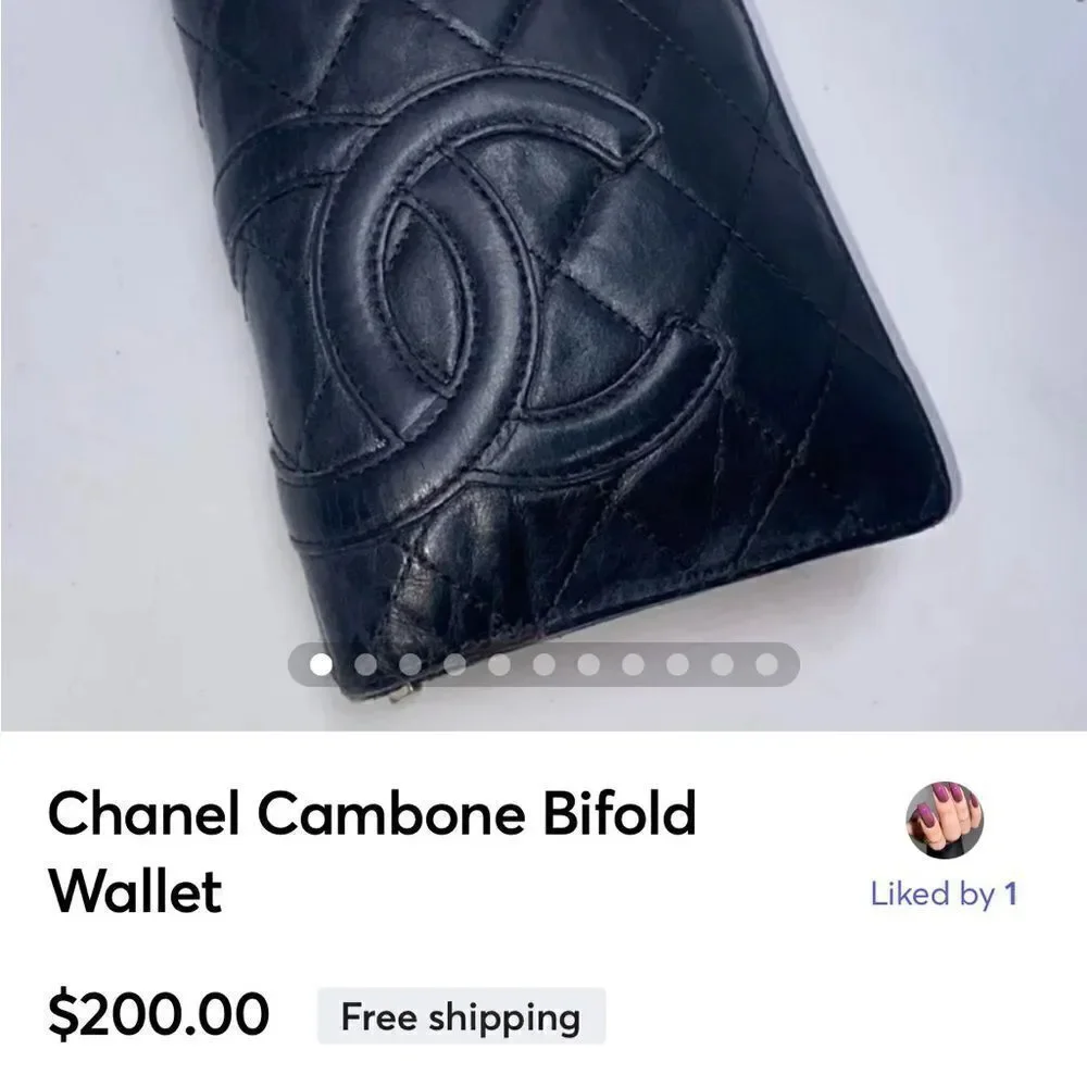 Chanel Cambone Bifold Wallet